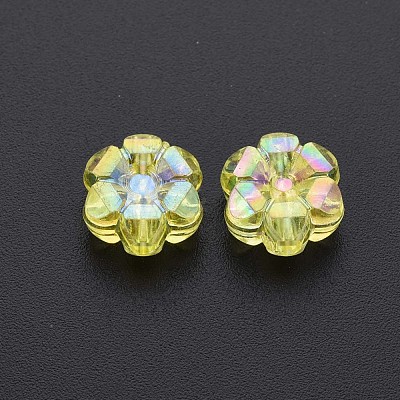 Transparent Acrylic Beads MACR-S373-06-C07-1