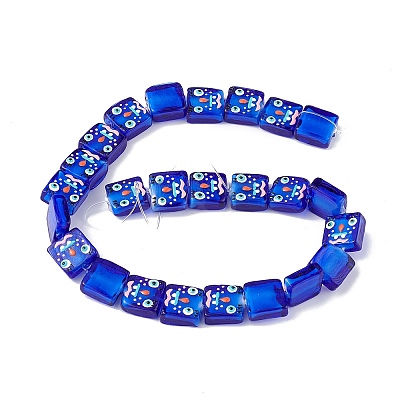 Handmade Lampwork Beads Strands LAMP-F029-02A-1