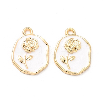Alloy Enamel Pendants ENAM-E004-08G-1