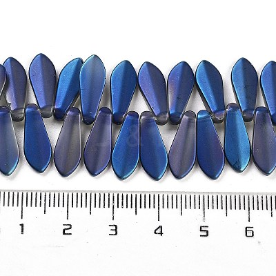 Electroplate Glass Beads Strands EGLA-C005-01A-FR01-1