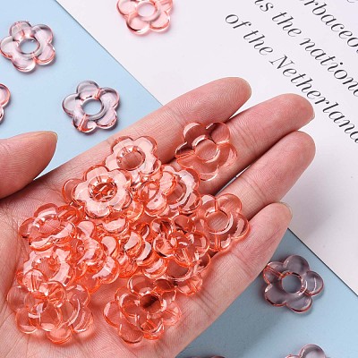Transparent Acrylic Bead Frames TACR-S154-29B-52-1