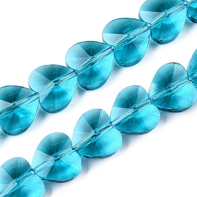 Transparent Glass Beads GLAA-Q066-10mm-A10-1