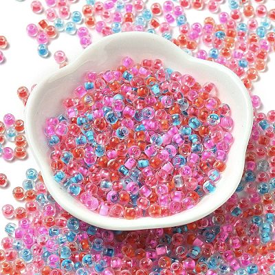 Transparent Glass Round Seed Beads X1-SEED-B001-05A-14-1