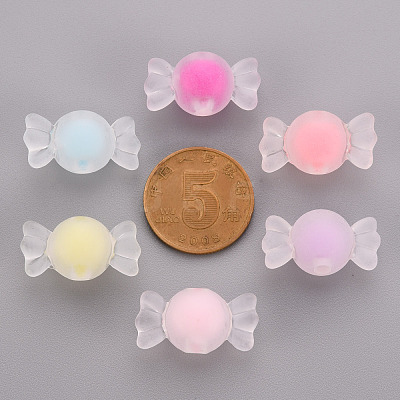 Transparent Acrylic Beads TACR-S152-13C-1