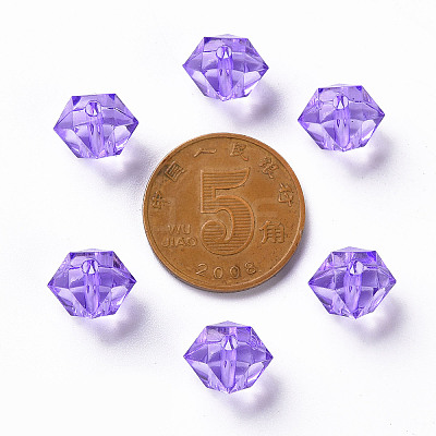 Transparent Acrylic Beads X-TACR-S154-15B-47-1