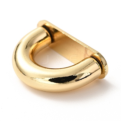 Zinc Alloy D Clasps PALLOY-A068-02LG-1
