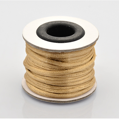Nylon Satin Rattail Cords NWIR-O001-A-19-1