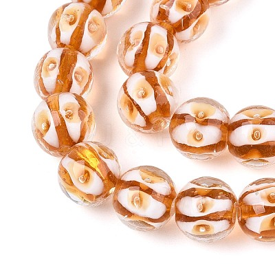Handmade Lampwork Beads Strands LAMP-N028-20G-1