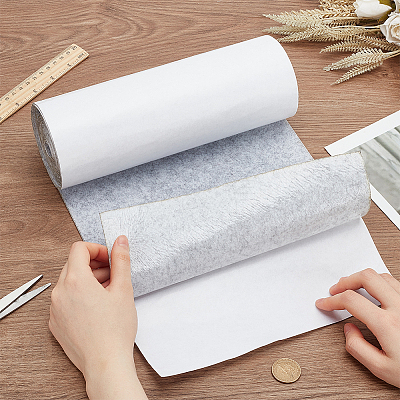 4M Polyester Felt Self-adhesive Fabric for DIY Sound Insulation DIY-WH0542-46B-1