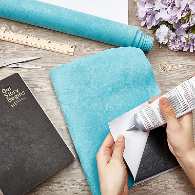 Faux Suede Book Covers DIY-WH0453-95C-1
