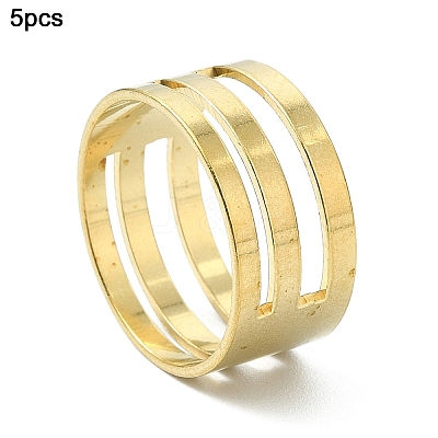 5Pcs Brass Rings TOOL-YW0001-76-1