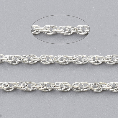 Soldered Brass Coated Iron Rope Chains CH-T002-04S-1
