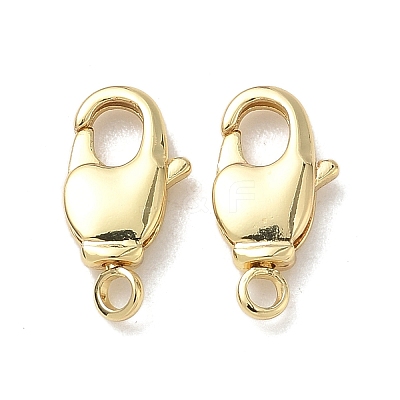 Brass Swivel Lobster Claw Clasps KK-K238-39G-M-1