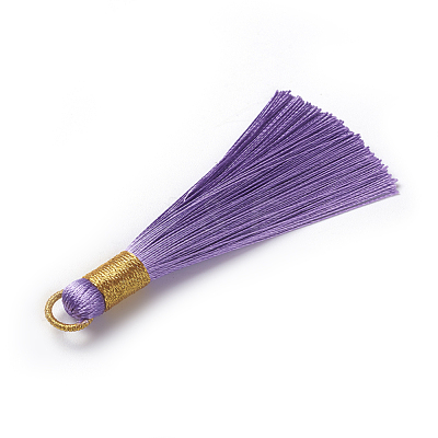 Polyester Tassel Pendants FIND-I009-D18-1