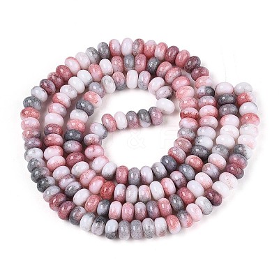 Glass Beads Strands GLAA-N059-5x8mm-34-1