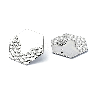 Tarnish Resistant 201 Stainless Steel Stud Earrings EJEW-K270-31P-1