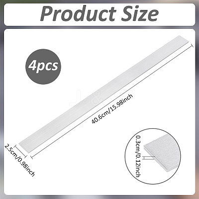 Anodized Aluminum Alloy Blank Sheets DIY-WH0888-186C-1