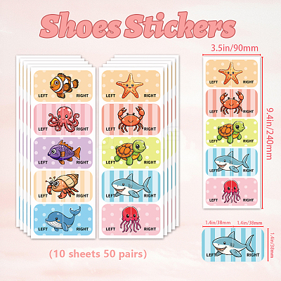 Waterproof Paper Sticker DIY-WH0641-005-1