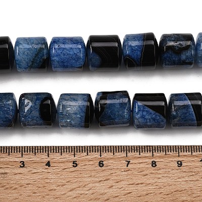 Natural Agate Beads Strands G-F820-P01-01C-1