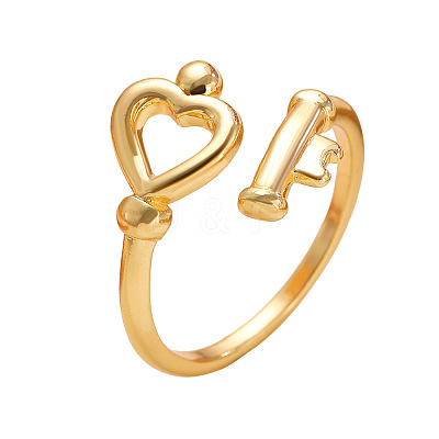 Brass Cuff Open Rings for Women WGE04FF-01-1
