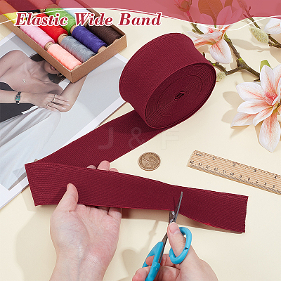 8M Polyester Elastic Wide Band OCOR-WH0105-057C-1