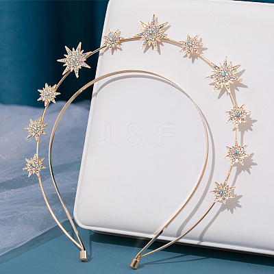 Alloy Hair Bands OHAR-WH20005-31-1