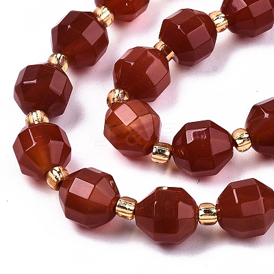 Natural Agate Beads Strands G-T131-82A-07-1