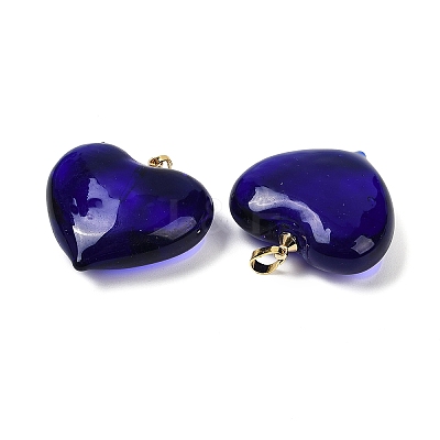 Handmade Lampwork Pendants LAMP-G160-01H-1