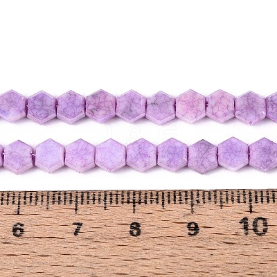Anti-Tarnish Electroplate Glass Beads Strands GLAA-T028-6mm-02G-1