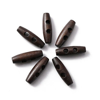 Natural Wood Buttons BUTT-WH0028-35A-1