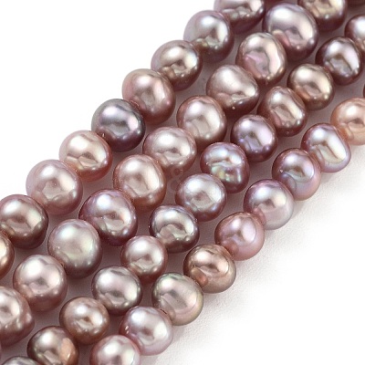 Natural Cultured Freshwater Pearl Beads Strands PEAR-C003-10G-1