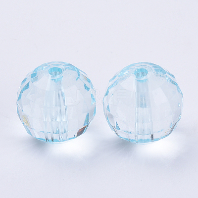 Transparent Acrylic Beads LS-TACR-Q254-8mm-V38-1