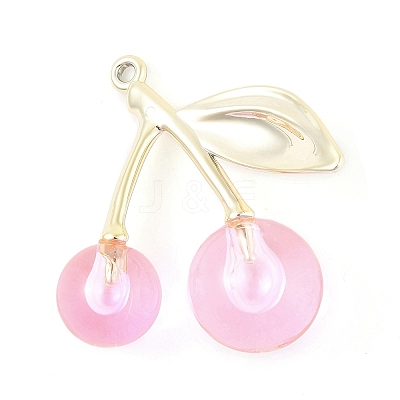Plating Acrylic Big Pendants PACR-Z001-02B-1