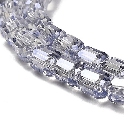 Electroplate Glass Beads Strands EGLA-D030-19M-1