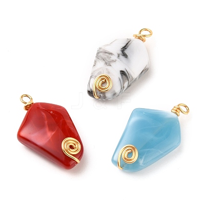 Acrylic Pendants PALLOY-JF00495-1