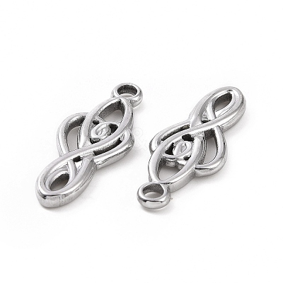 Non-Tarnish 304 Stainless Steel Pendants STAS-C003-13P-1