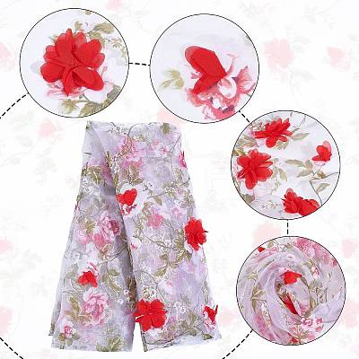 1M Polyester Organza Fabric ORIB-GF0001-02B-1
