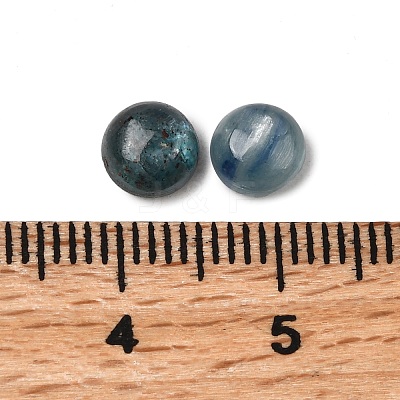 Natural Kyanite/Cyanite/Disthene Cabochons G-B146-03-6mm-1