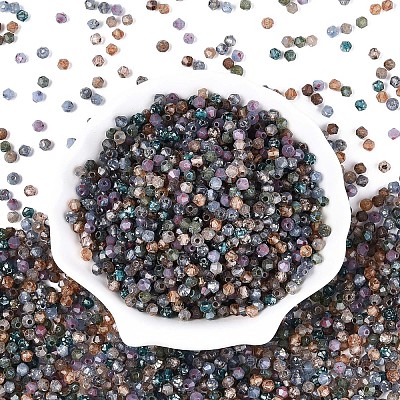 Picasso Baking Paint Glass Seed Beads SEED-N007-37M-1