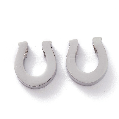 Non-Tarnish 304 Stainless Steel Charms STAS-O139-08P-1