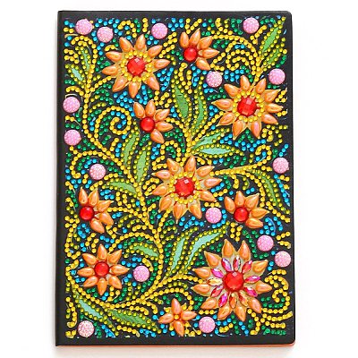 DIY 5D Diamond Painting Beginner Notebook Kits PW-WG76489-02-1