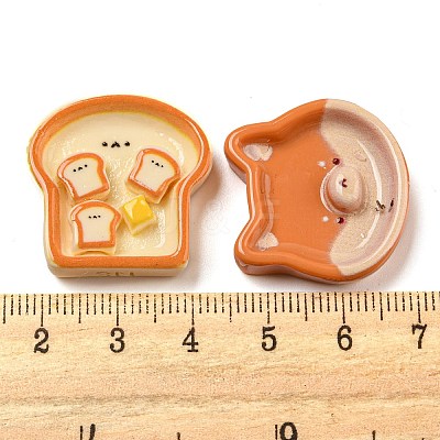 Opaque Resin Decoden Cabochons RESI-C046-05-1