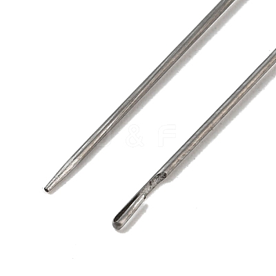 Steel Beading Needles with Hook for Bead Spinner TOOL-C009-01B-05-1
