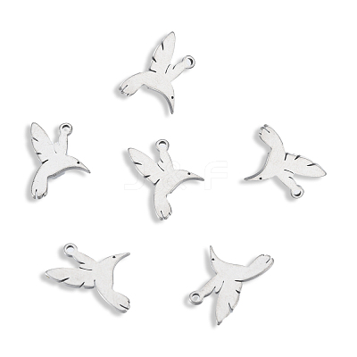 Non-Tarnish 201 Stainless Steel Pendants STAS-N098-123P-1