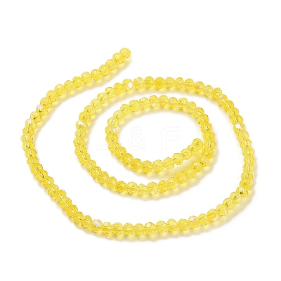Electroplate Glass Beads Strands LS-EGLA-A034-T1mm-L02-1