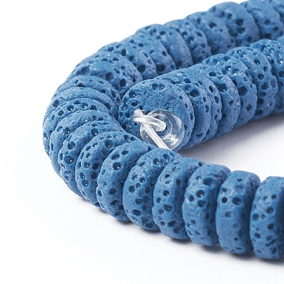 Natural Lava Rock Beads Strands G-F671-02A-03-1