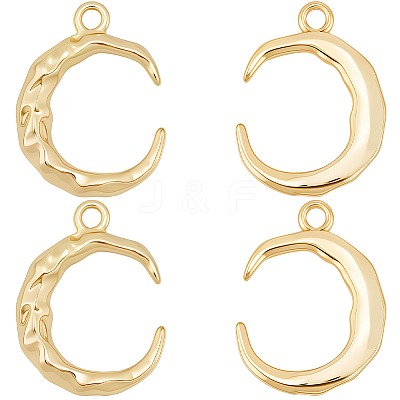 10Pcs Brass Pendants FIND-BBC0004-98-1
