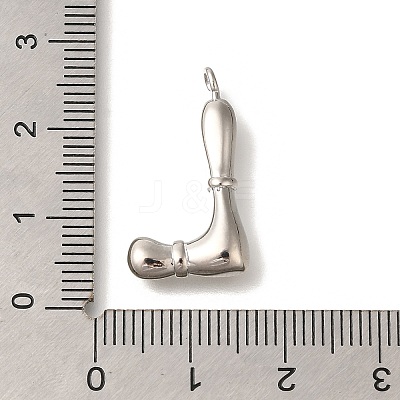 Rack Plating Brass Pendants KK-I722-08P-L-1