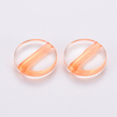 Transparent Acrylic Beads TACR-S154-09A-84-1
