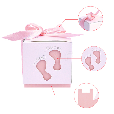 Paper Gift Box LS-CON-WH0072-22B-1
